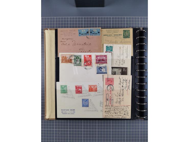 1894/1984 (ca.), group of over 220 covers and cards, including some forerunners with Montenegro and Bosnia Herzegovina, many 