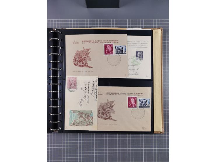 1894/1984 (ca.), group of over 220 covers and cards, including some forerunners with Montenegro and Bosnia Herzegovina, many 