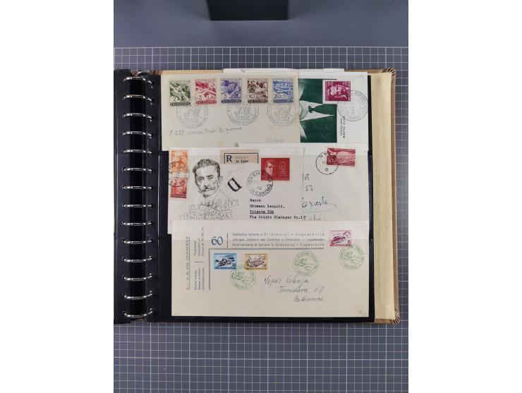 1894/1984 (ca.), group of over 220 covers and cards, including some forerunners with Montenegro and Bosnia Herzegovina, many 