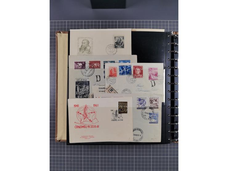 1894/1984 (ca.), group of over 220 covers and cards, including some forerunners with Montenegro and Bosnia Herzegovina, many 