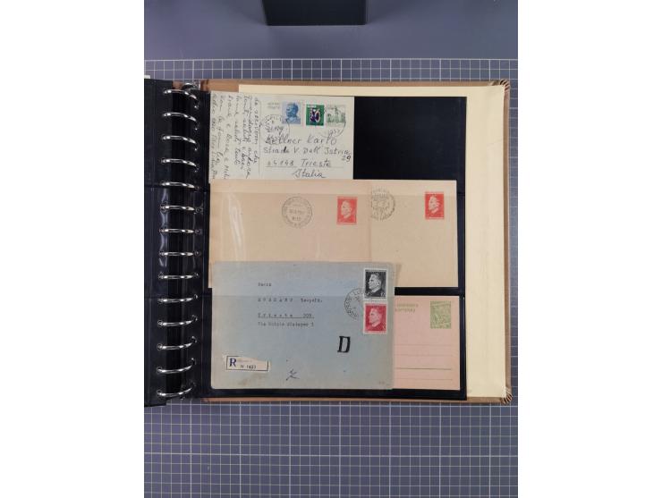 1894/1984 (ca.), group of over 220 covers and cards, including some forerunners with Montenegro and Bosnia Herzegovina, many 