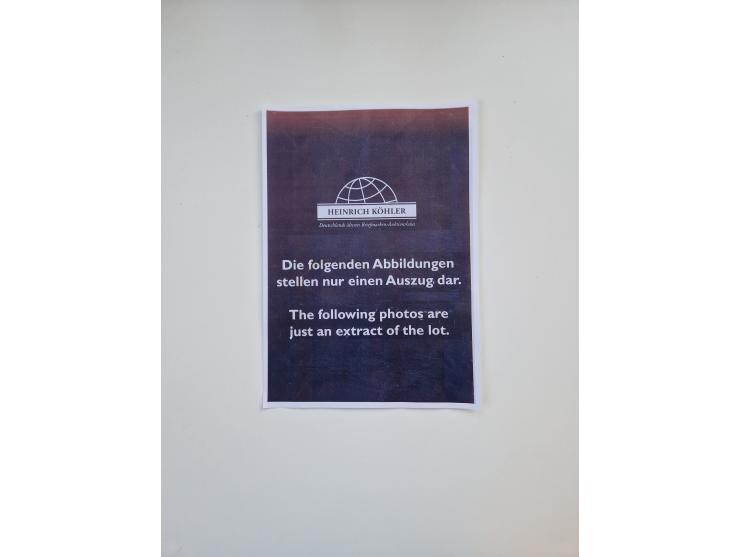 1951/2019, postfrische/gestempelte und winzig ungebrauchte Sammlung Zusammendrucke, Markenheftchen, Markensets und gestempelt