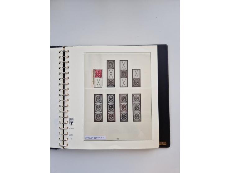 1951/2019, postfrische/gestempelte und winzig ungebrauchte Sammlung Zusammendrucke, Markenheftchen, Markensets und gestempelt
