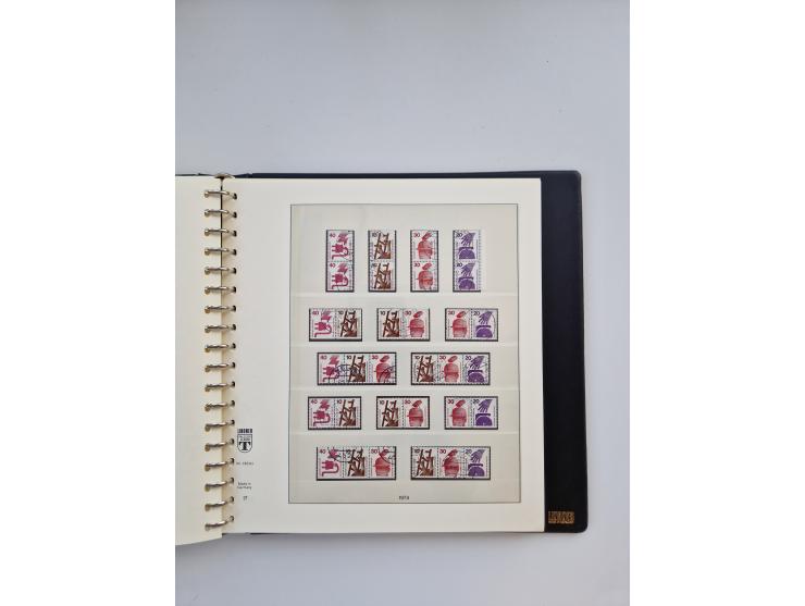 1951/2019, postfrische/gestempelte und winzig ungebrauchte Sammlung Zusammendrucke, Markenheftchen, Markensets und gestempelt