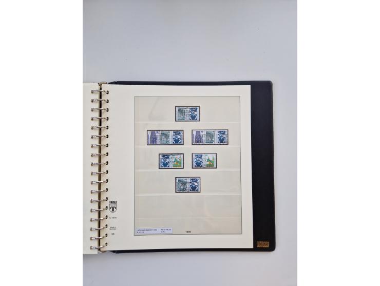 1951/2019, postfrische/gestempelte und winzig ungebrauchte Sammlung Zusammendrucke, Markenheftchen, Markensets und gestempelt