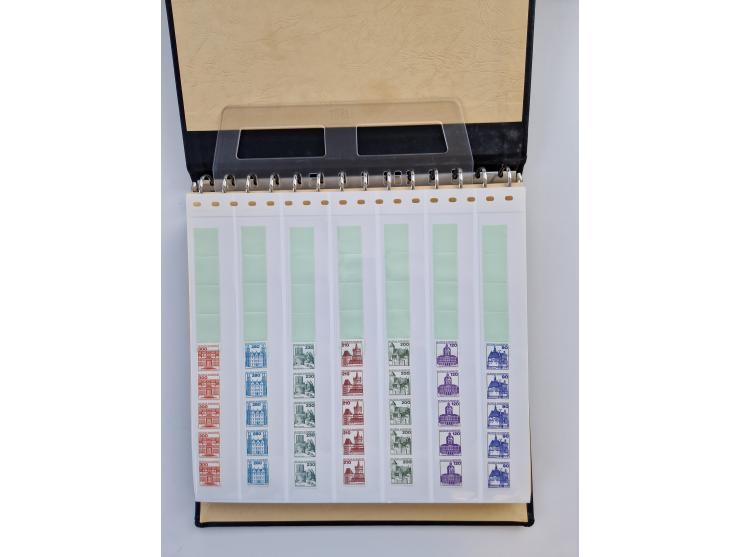 1951/2019, postfrische/gestempelte und winzig ungebrauchte Sammlung Zusammendrucke, Markenheftchen, Markensets und gestempelt