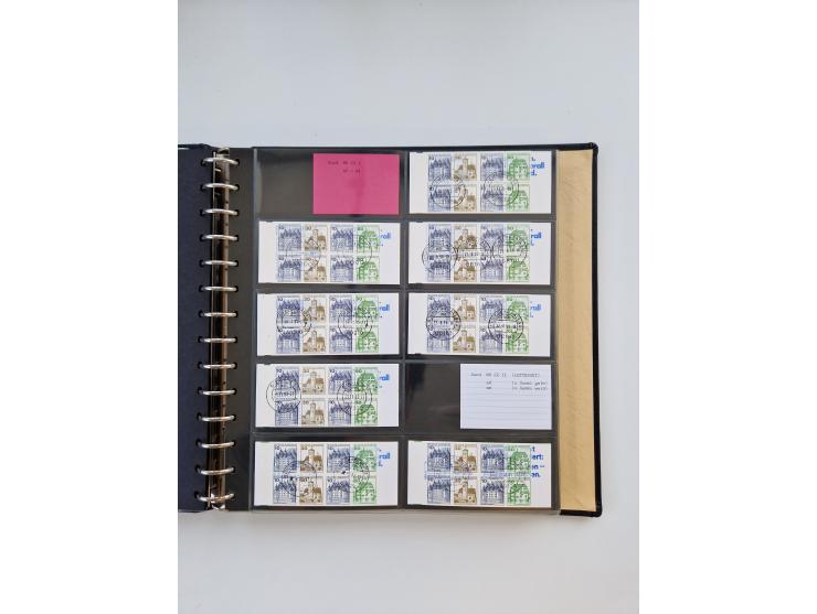 1951/2019, postfrische/gestempelte und winzig ungebrauchte Sammlung Zusammendrucke, Markenheftchen, Markensets und gestempelt