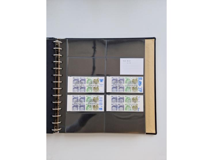 1951/2019, postfrische/gestempelte und winzig ungebrauchte Sammlung Zusammendrucke, Markenheftchen, Markensets und gestempelt