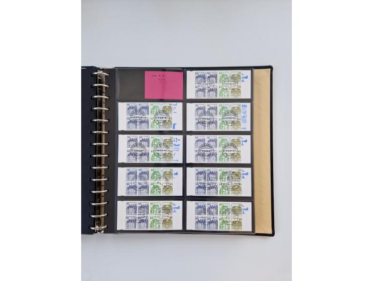 1951/2019, postfrische/gestempelte und winzig ungebrauchte Sammlung Zusammendrucke, Markenheftchen, Markensets und gestempelt