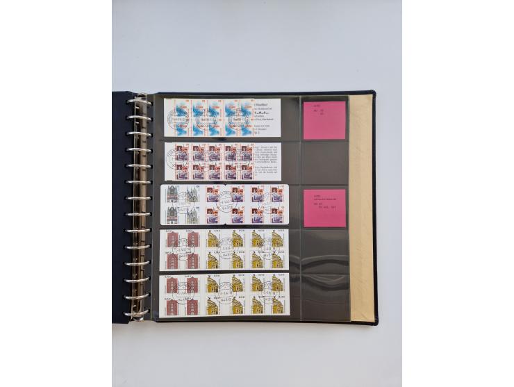 1951/2019, postfrische/gestempelte und winzig ungebrauchte Sammlung Zusammendrucke, Markenheftchen, Markensets und gestempelt