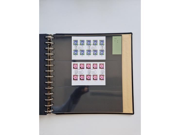 1951/2019, postfrische/gestempelte und winzig ungebrauchte Sammlung Zusammendrucke, Markenheftchen, Markensets und gestempelt