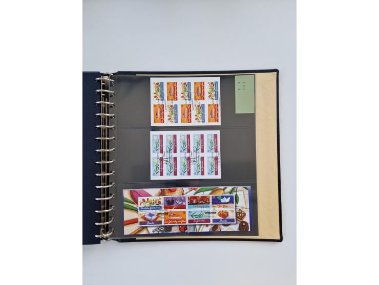 1951/2019, postfrische/gestempelte und winzig ungebrauchte Sammlung Zusammendrucke, Markenheftchen, Markensets und gestempelt