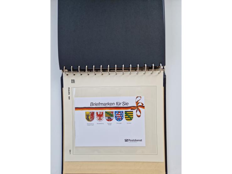 1951/2019, postfrische/gestempelte und winzig ungebrauchte Sammlung Zusammendrucke, Markenheftchen, Markensets und gestempelt