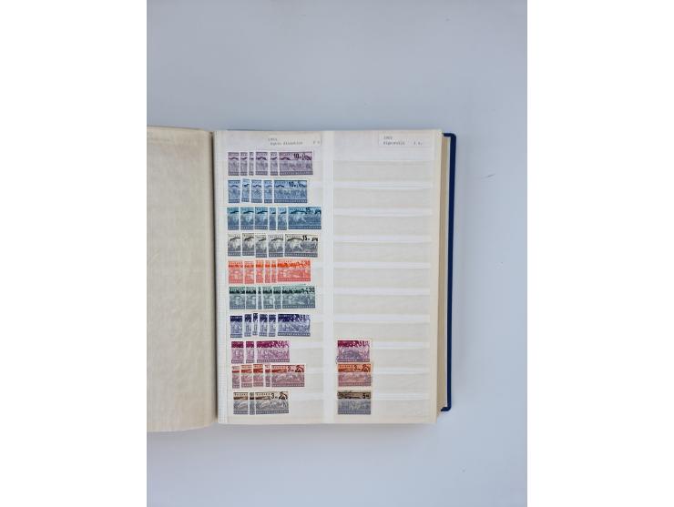 1879/1960, large mint never hinged/unused and used accumulation, including Officials, Parcel stamps and Postage Dues, plenty 