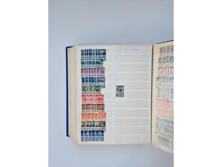 1879/1960, large mint never hinged/unused and used accumulation, including Officials, Parcel stamps and Postage Dues, plenty 