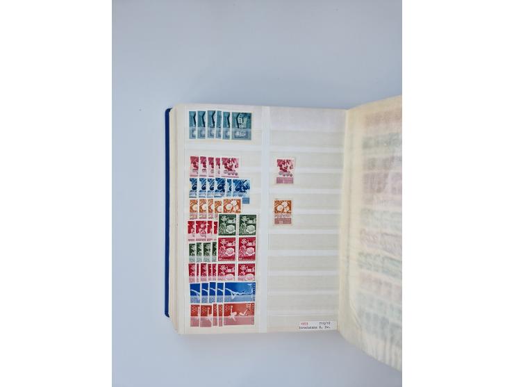 1879/1960, large mint never hinged/unused and used accumulation, including Officials, Parcel stamps and Postage Dues, plenty 