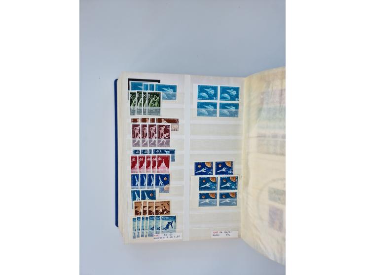 1879/1960, large mint never hinged/unused and used accumulation, including Officials, Parcel stamps and Postage Dues, plenty 