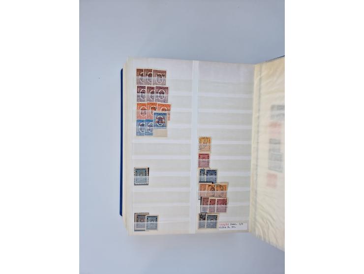 1879/1960, large mint never hinged/unused and used accumulation, including Officials, Parcel stamps and Postage Dues, plenty 