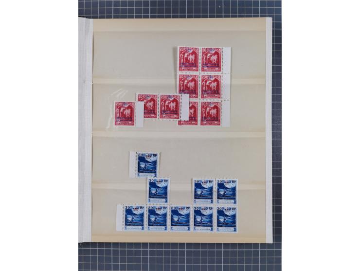 1932, kleine postfrische Lagerpartie, fast nur Einheiten, dabei 79 mal D2 (A und B), Mi. ca. 34.000,-