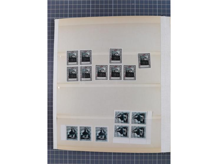 1932, kleine postfrische Lagerpartie, fast nur Einheiten, dabei 79 mal D2 (A und B), Mi. ca. 34.000,-