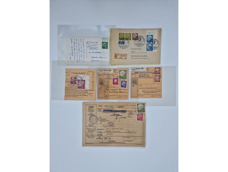 1951/2023, reichhaltiger postfrischer/ungebrauchter und gestempelter Sammlungsbestand mit Viererblocks, Bogenecken, Oberrands