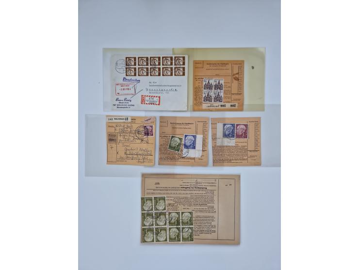 1951/2023, reichhaltiger postfrischer/ungebrauchter und gestempelter Sammlungsbestand mit Viererblocks, Bogenecken, Oberrands