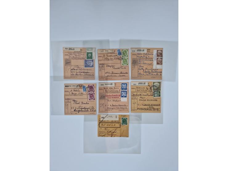 1951/2023, reichhaltiger postfrischer/ungebrauchter und gestempelter Sammlungsbestand mit Viererblocks, Bogenecken, Oberrands