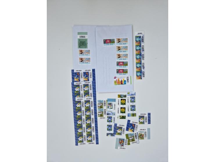 1951/2023, reichhaltiger postfrischer/ungebrauchter und gestempelter Sammlungsbestand mit Viererblocks, Bogenecken, Oberrands