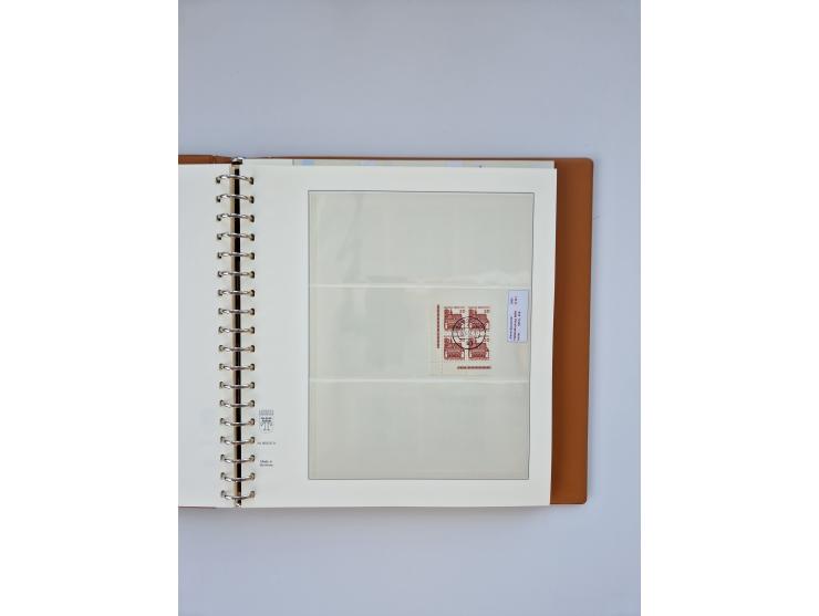 1951/2023, reichhaltiger postfrischer/ungebrauchter und gestempelter Sammlungsbestand mit Viererblocks, Bogenecken, Oberrands