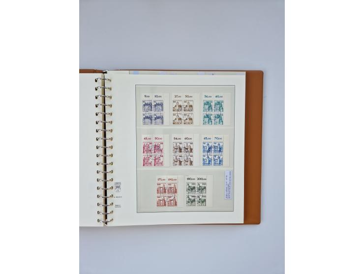 1951/2023, reichhaltiger postfrischer/ungebrauchter und gestempelter Sammlungsbestand mit Viererblocks, Bogenecken, Oberrands