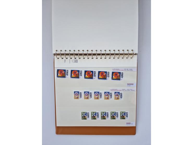 1951/2023, reichhaltiger postfrischer/ungebrauchter und gestempelter Sammlungsbestand mit Viererblocks, Bogenecken, Oberrands