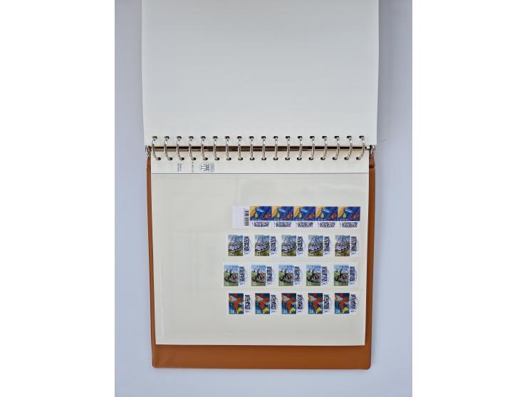1951/2023, reichhaltiger postfrischer/ungebrauchter und gestempelter Sammlungsbestand mit Viererblocks, Bogenecken, Oberrands
