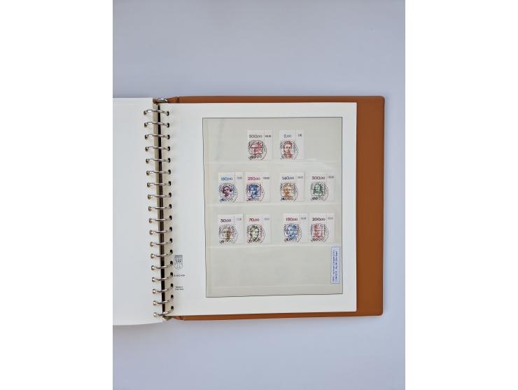 1951/2023, reichhaltiger postfrischer/ungebrauchter und gestempelter Sammlungsbestand mit Viererblocks, Bogenecken, Oberrands