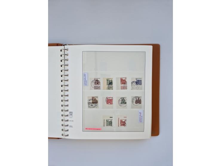1951/2023, reichhaltiger postfrischer/ungebrauchter und gestempelter Sammlungsbestand mit Viererblocks, Bogenecken, Oberrands
