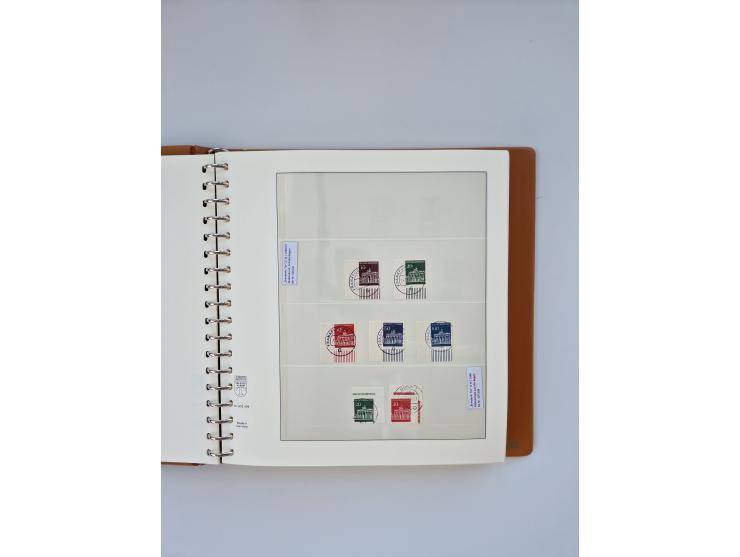 1951/2023, reichhaltiger postfrischer/ungebrauchter und gestempelter Sammlungsbestand mit Viererblocks, Bogenecken, Oberrands