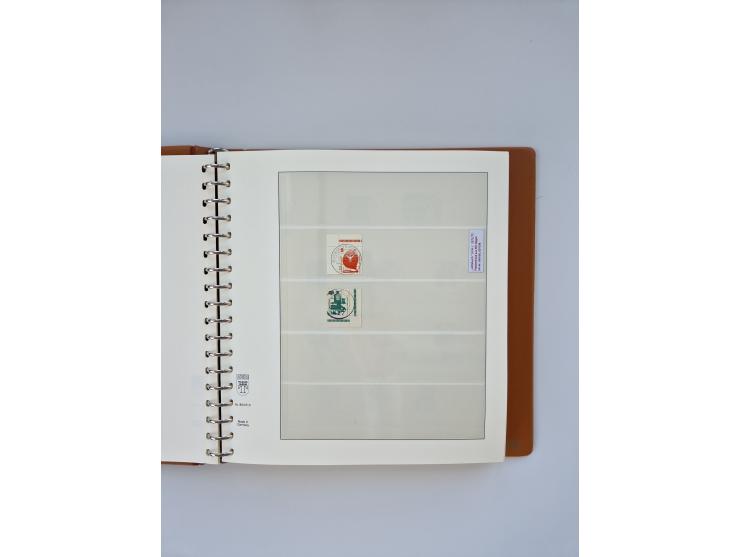 1951/2023, reichhaltiger postfrischer/ungebrauchter und gestempelter Sammlungsbestand mit Viererblocks, Bogenecken, Oberrands