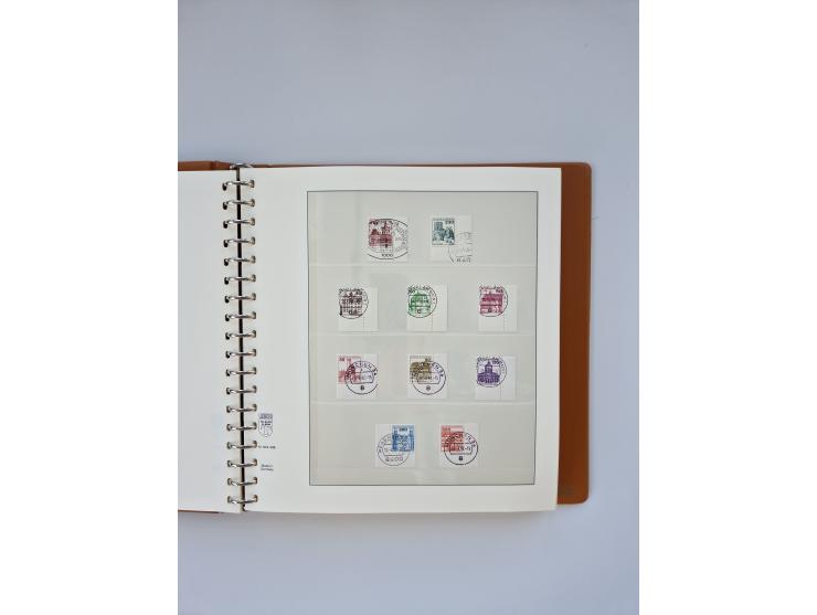 1951/2023, reichhaltiger postfrischer/ungebrauchter und gestempelter Sammlungsbestand mit Viererblocks, Bogenecken, Oberrands