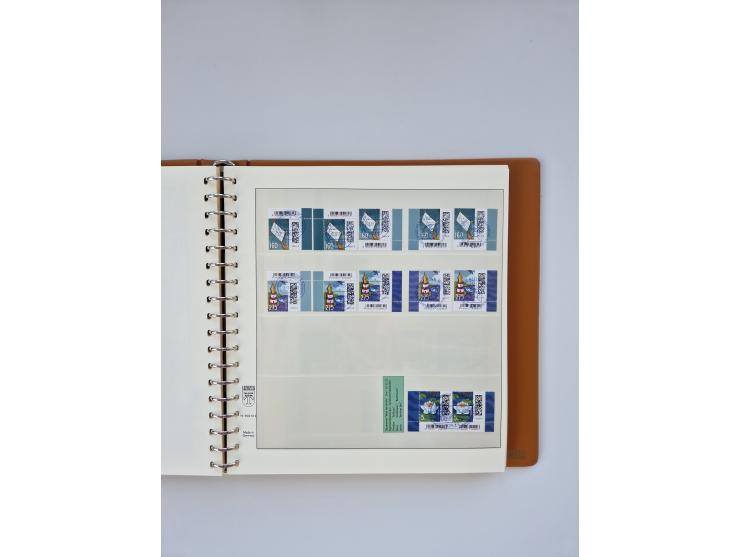 1951/2023, reichhaltiger postfrischer/ungebrauchter und gestempelter Sammlungsbestand mit Viererblocks, Bogenecken, Oberrands