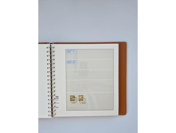 1951/2023, reichhaltiger postfrischer/ungebrauchter und gestempelter Sammlungsbestand mit Viererblocks, Bogenecken, Oberrands