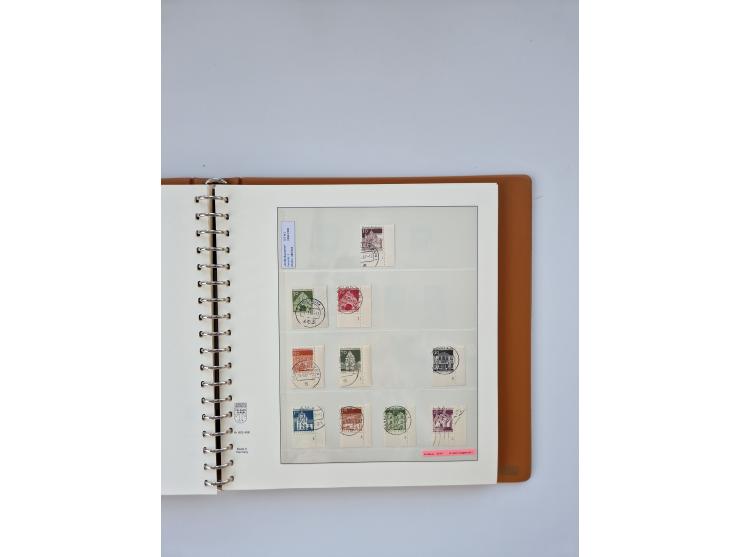1951/2023, reichhaltiger postfrischer/ungebrauchter und gestempelter Sammlungsbestand mit Viererblocks, Bogenecken, Oberrands
