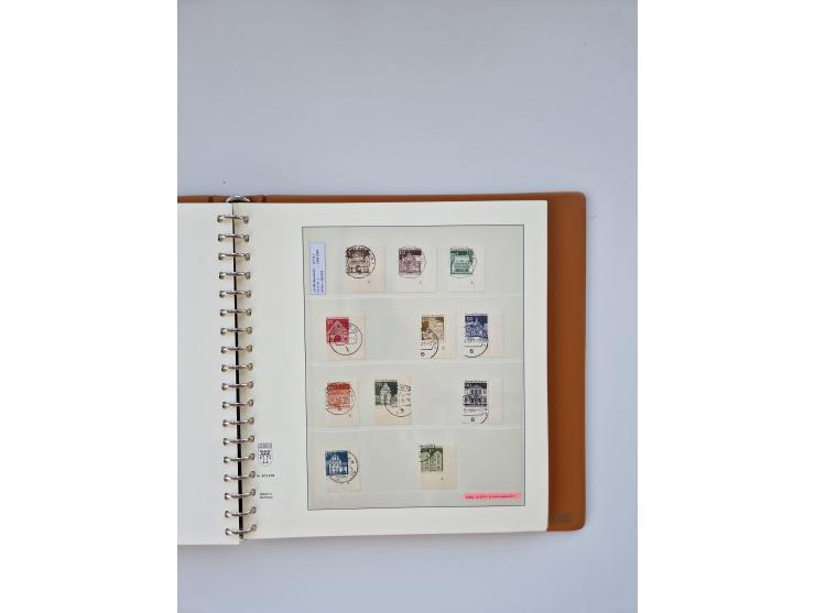 1951/2023, reichhaltiger postfrischer/ungebrauchter und gestempelter Sammlungsbestand mit Viererblocks, Bogenecken, Oberrands
