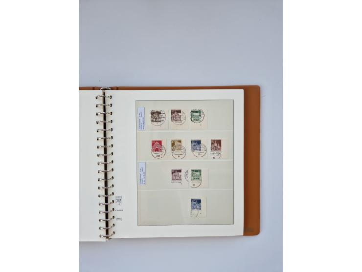 1951/2023, reichhaltiger postfrischer/ungebrauchter und gestempelter Sammlungsbestand mit Viererblocks, Bogenecken, Oberrands