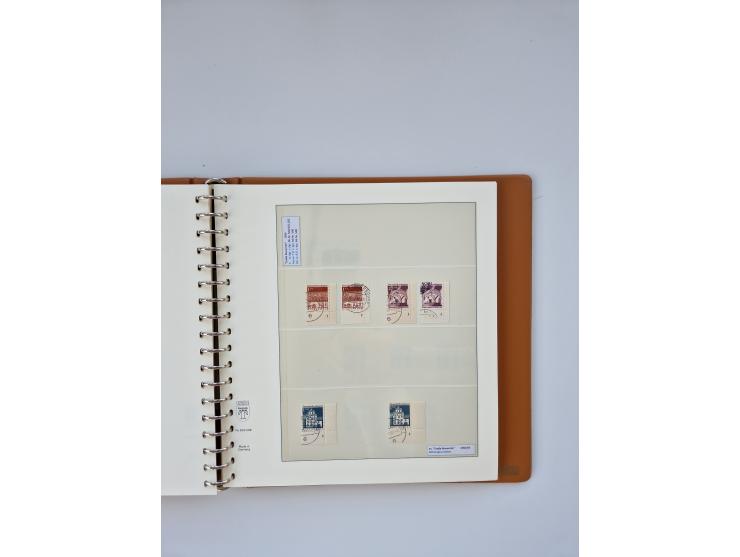 1951/2023, reichhaltiger postfrischer/ungebrauchter und gestempelter Sammlungsbestand mit Viererblocks, Bogenecken, Oberrands