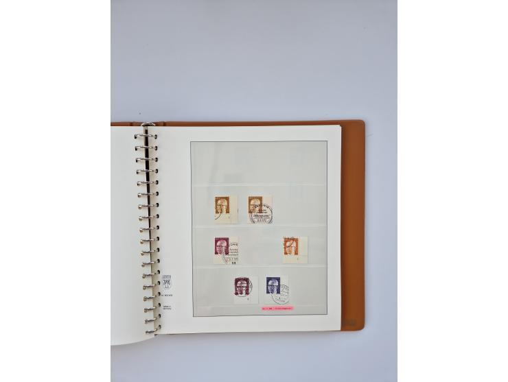 1951/2023, reichhaltiger postfrischer/ungebrauchter und gestempelter Sammlungsbestand mit Viererblocks, Bogenecken, Oberrands