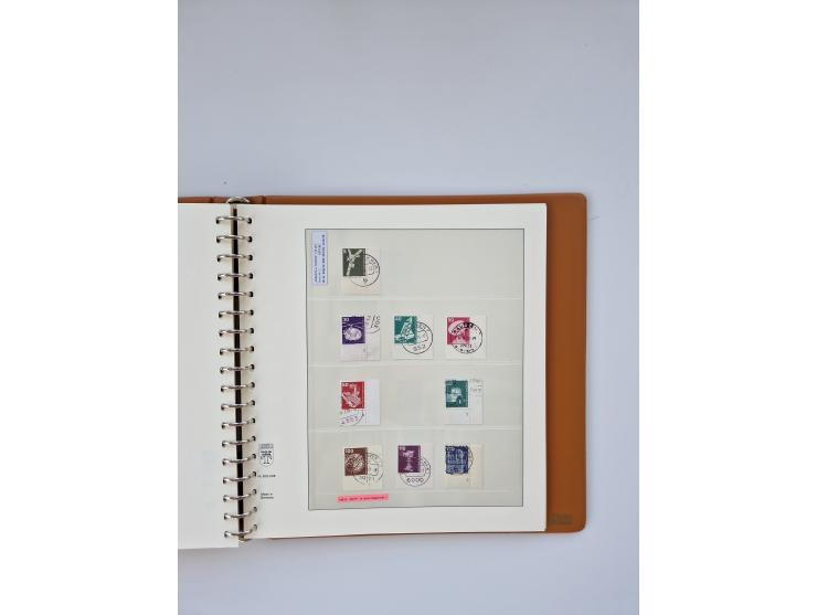 1951/2023, reichhaltiger postfrischer/ungebrauchter und gestempelter Sammlungsbestand mit Viererblocks, Bogenecken, Oberrands
