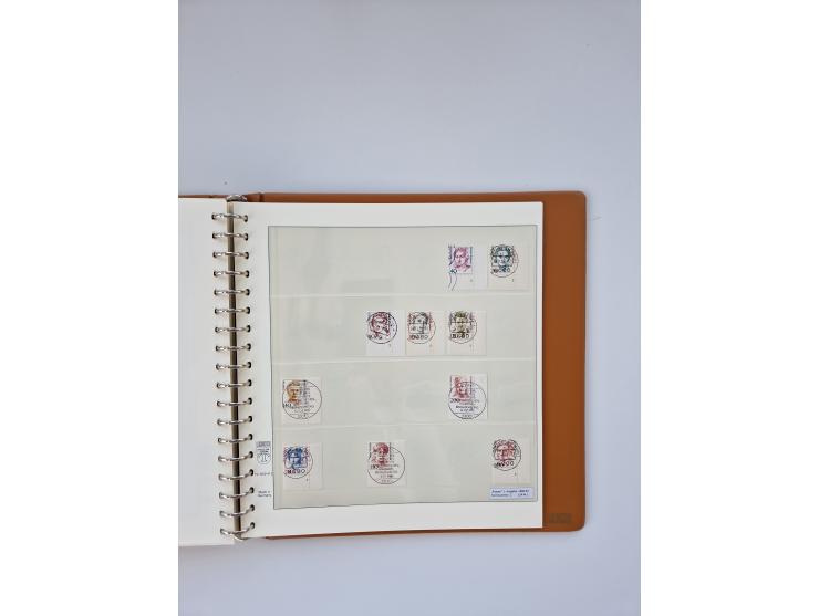 1951/2023, reichhaltiger postfrischer/ungebrauchter und gestempelter Sammlungsbestand mit Viererblocks, Bogenecken, Oberrands