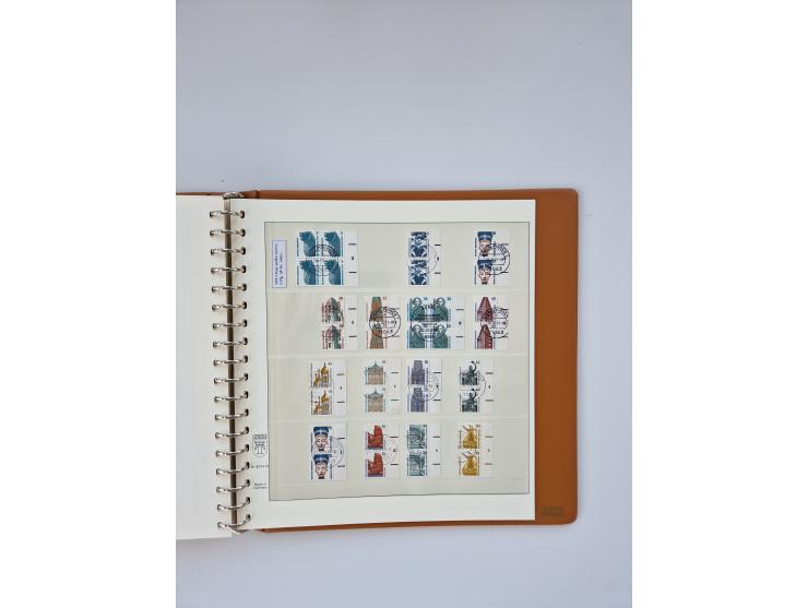 1951/2023, reichhaltiger postfrischer/ungebrauchter und gestempelter Sammlungsbestand mit Viererblocks, Bogenecken, Oberrands