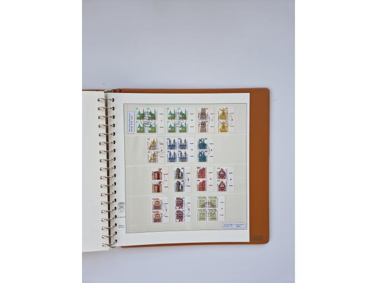 1951/2023, reichhaltiger postfrischer/ungebrauchter und gestempelter Sammlungsbestand mit Viererblocks, Bogenecken, Oberrands