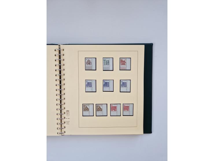 1951/2023, reichhaltiger postfrischer/ungebrauchter und gestempelter Sammlungsbestand mit Viererblocks, Bogenecken, Oberrands