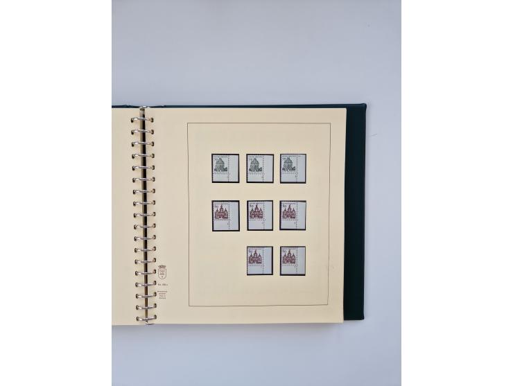 1951/2023, reichhaltiger postfrischer/ungebrauchter und gestempelter Sammlungsbestand mit Viererblocks, Bogenecken, Oberrands